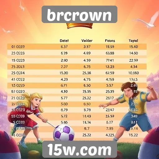 Estatísticas de jogos populares no brcrown